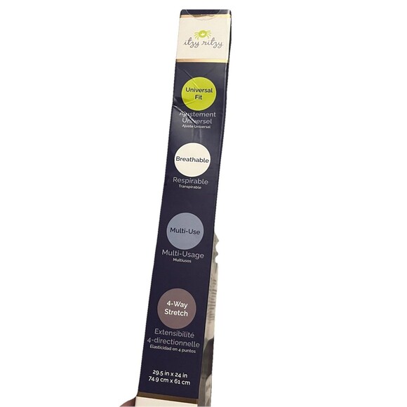 Itzy RItzy Mom Boss 4-in-1 Multi Use Cover Buffalo Plaid Out of Stock Fabric NIB - Picture 3 of 3